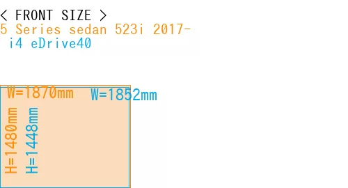 #5 Series sedan 523i 2017- +  i4 eDrive40